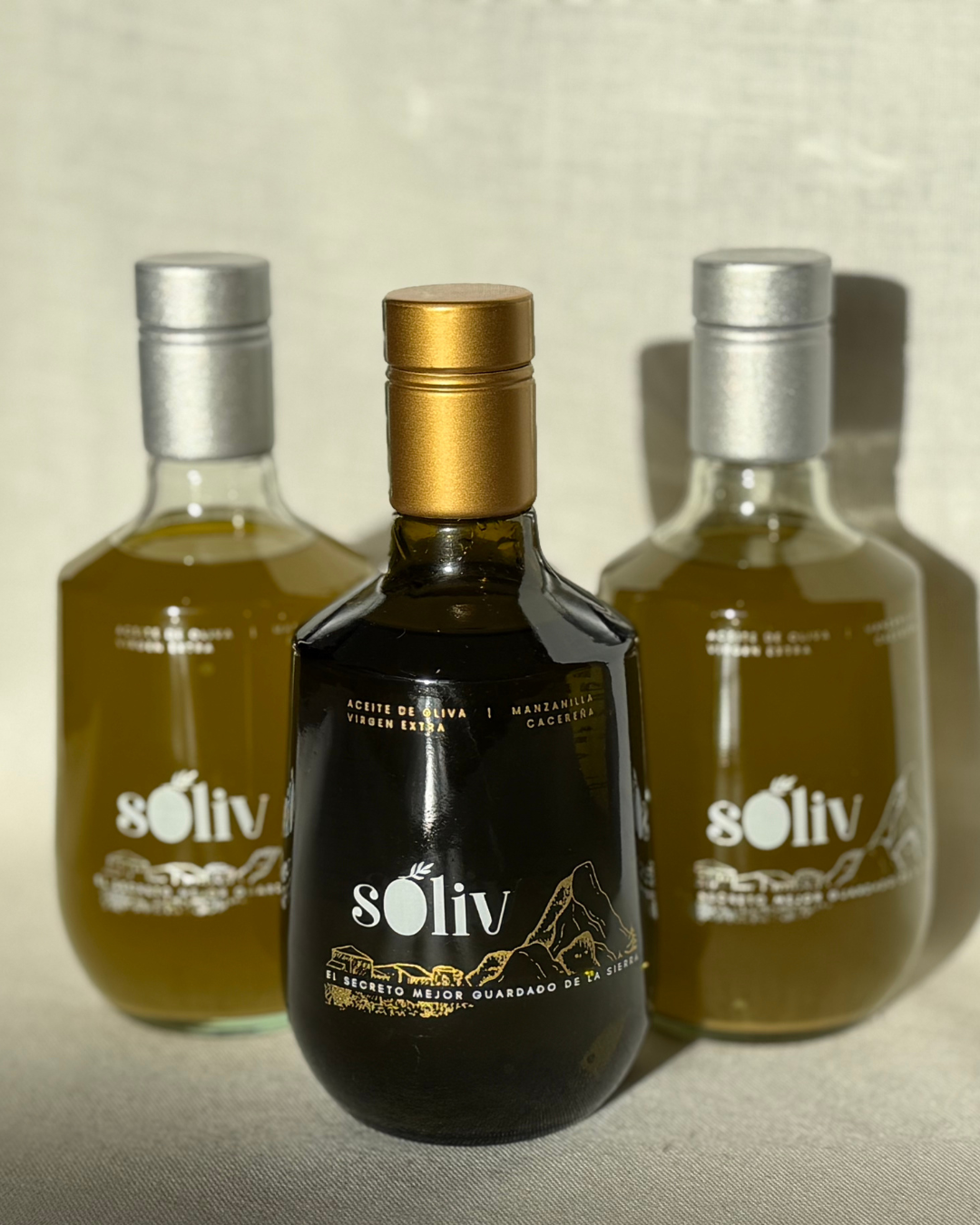 Pack de 3 botellas – PREMIUM & SIN FILTRAR – solivaove