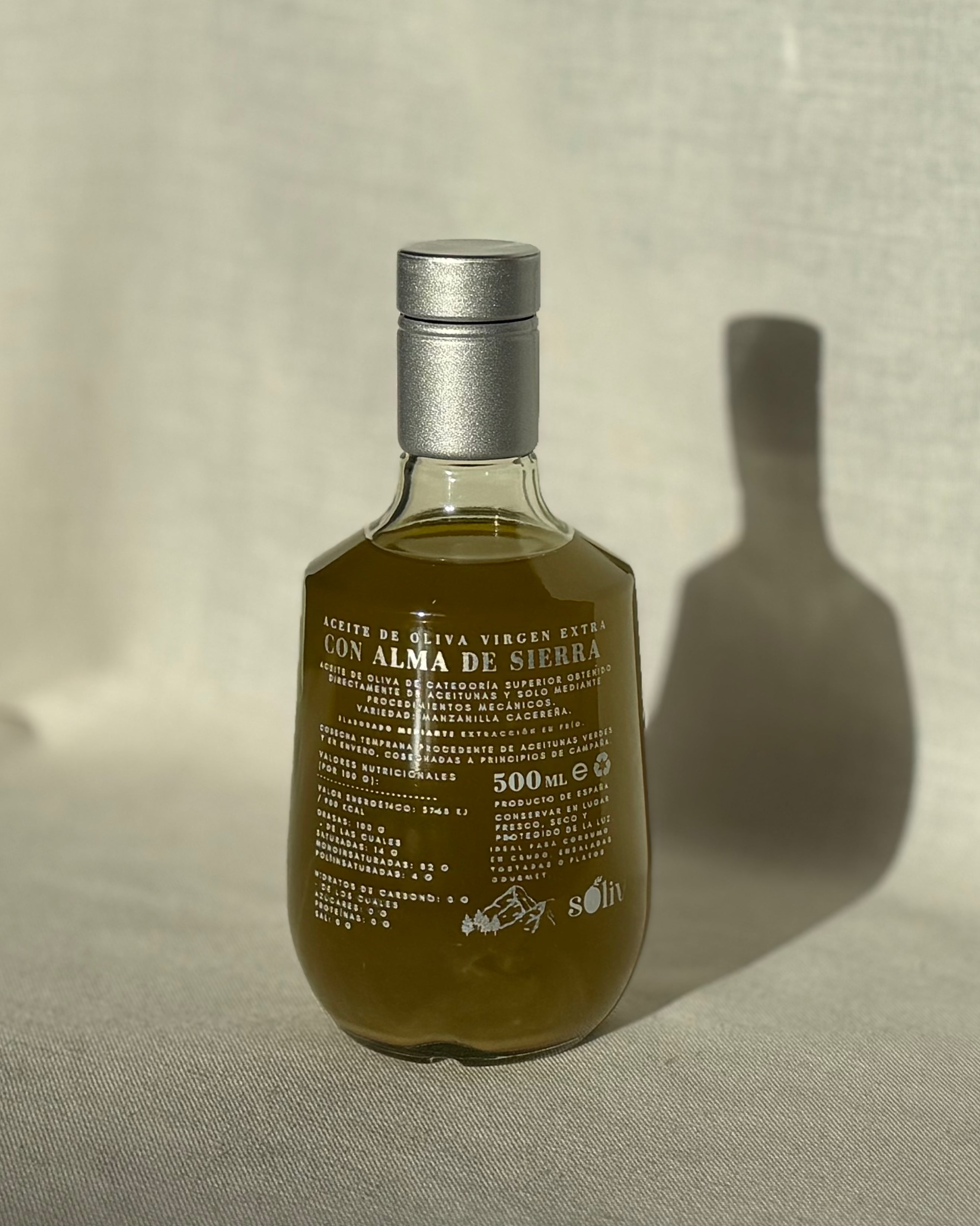 Aceite de oliva virgen extra SIN FILTRAR